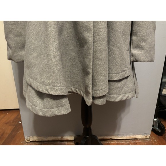 Wantdo Classy Women's Sz M Wrap Swing Coat with Belt and Skirted Hem - Picture 10 of 16